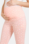 Zivame Maternity Knit Cotton Pyjama Set - Peach Pearl — thumbnail 6